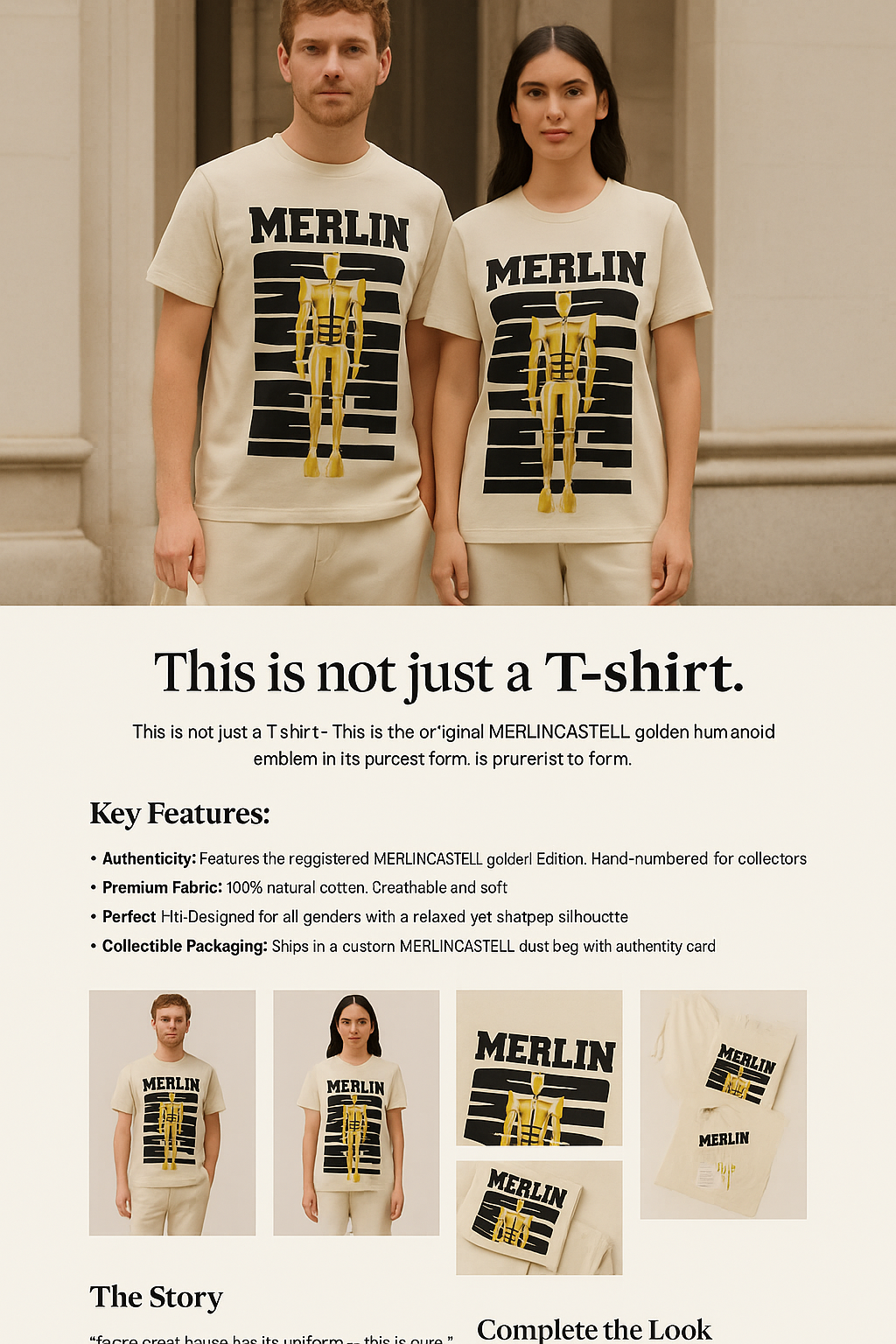Castell iconic t-shirt