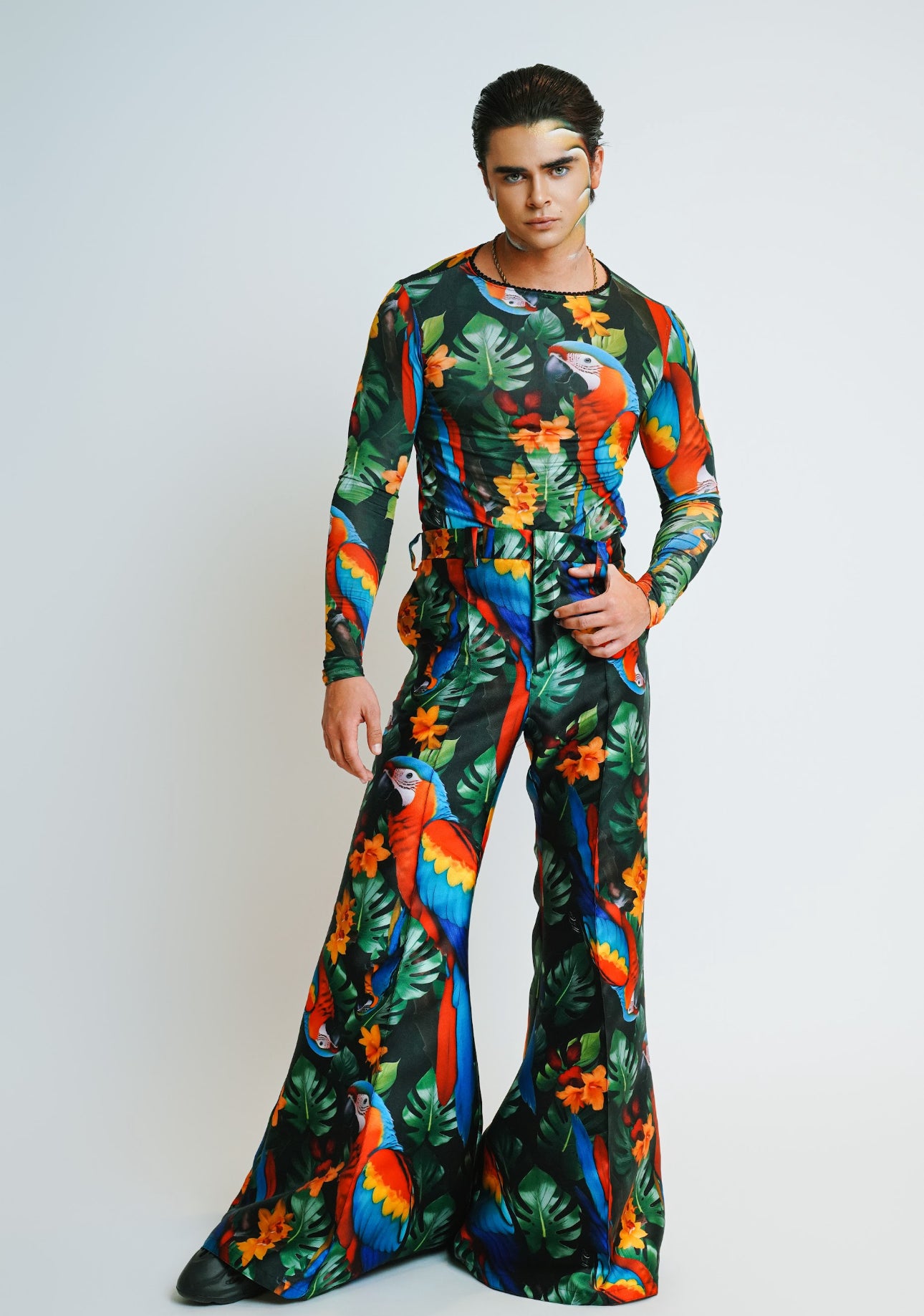 Designer Macaw De Selva Bell Bottoms