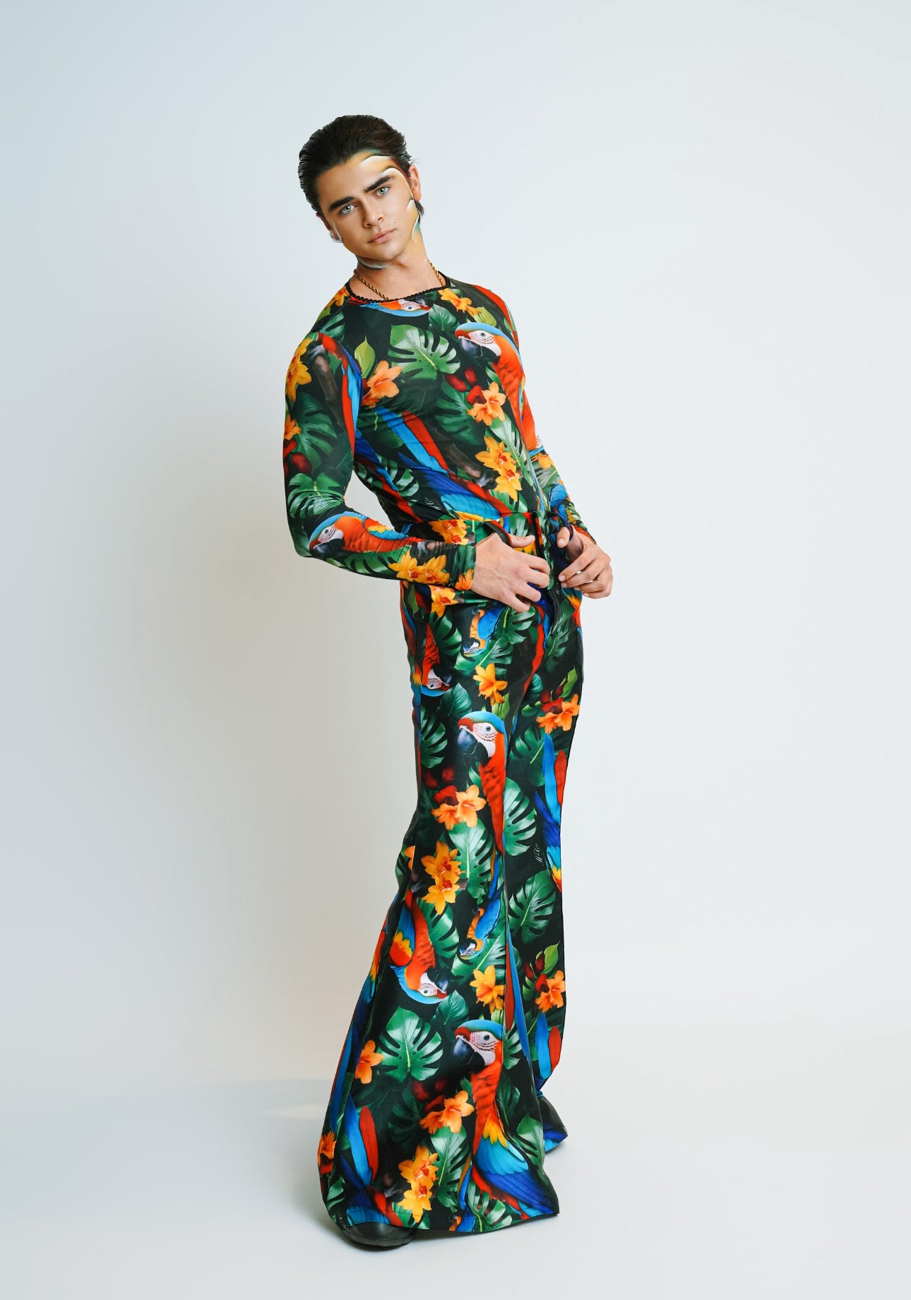 Designer Macaw De Selva Bell Bottoms