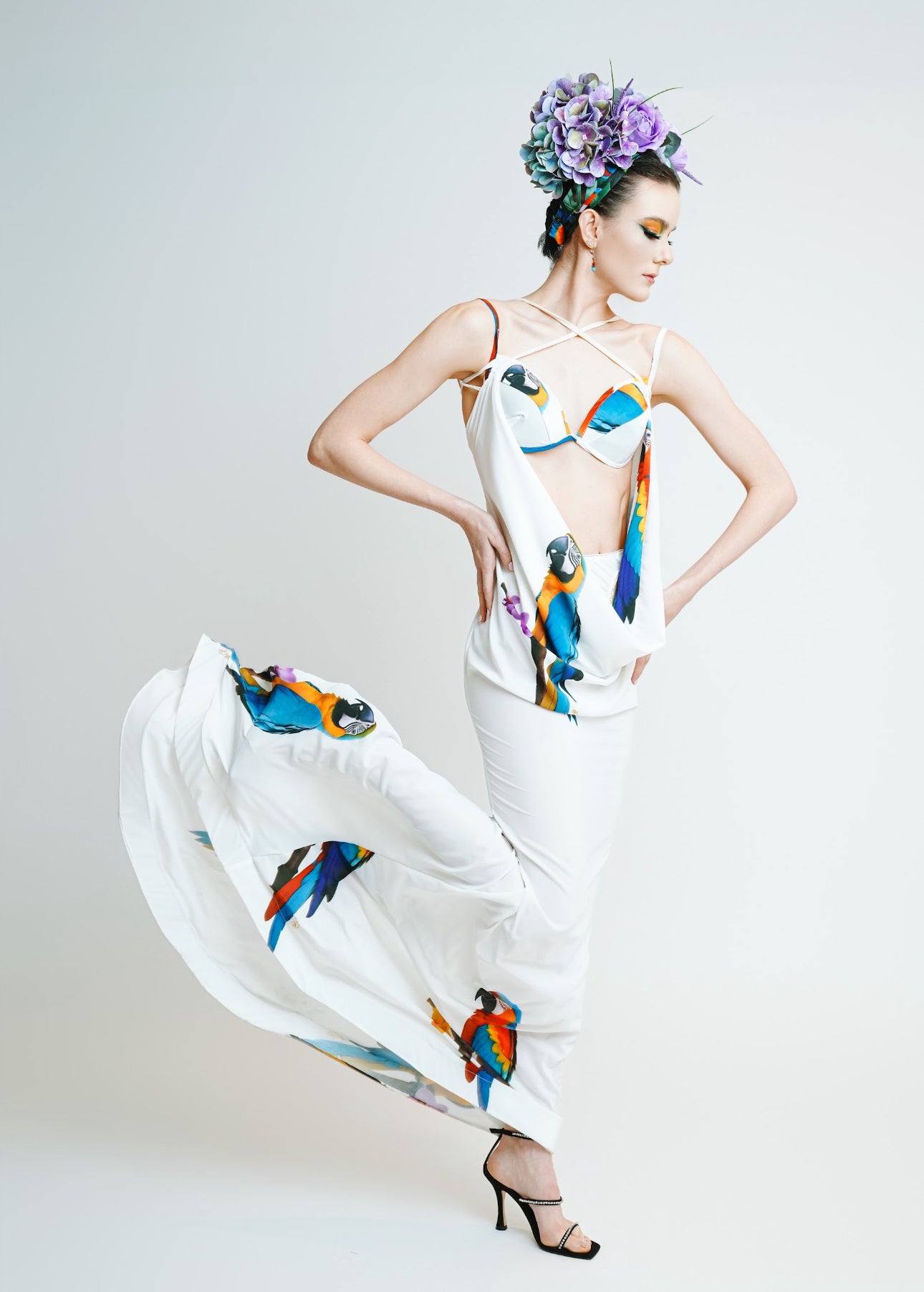 Designer Aves Silhouetta Cover-Up