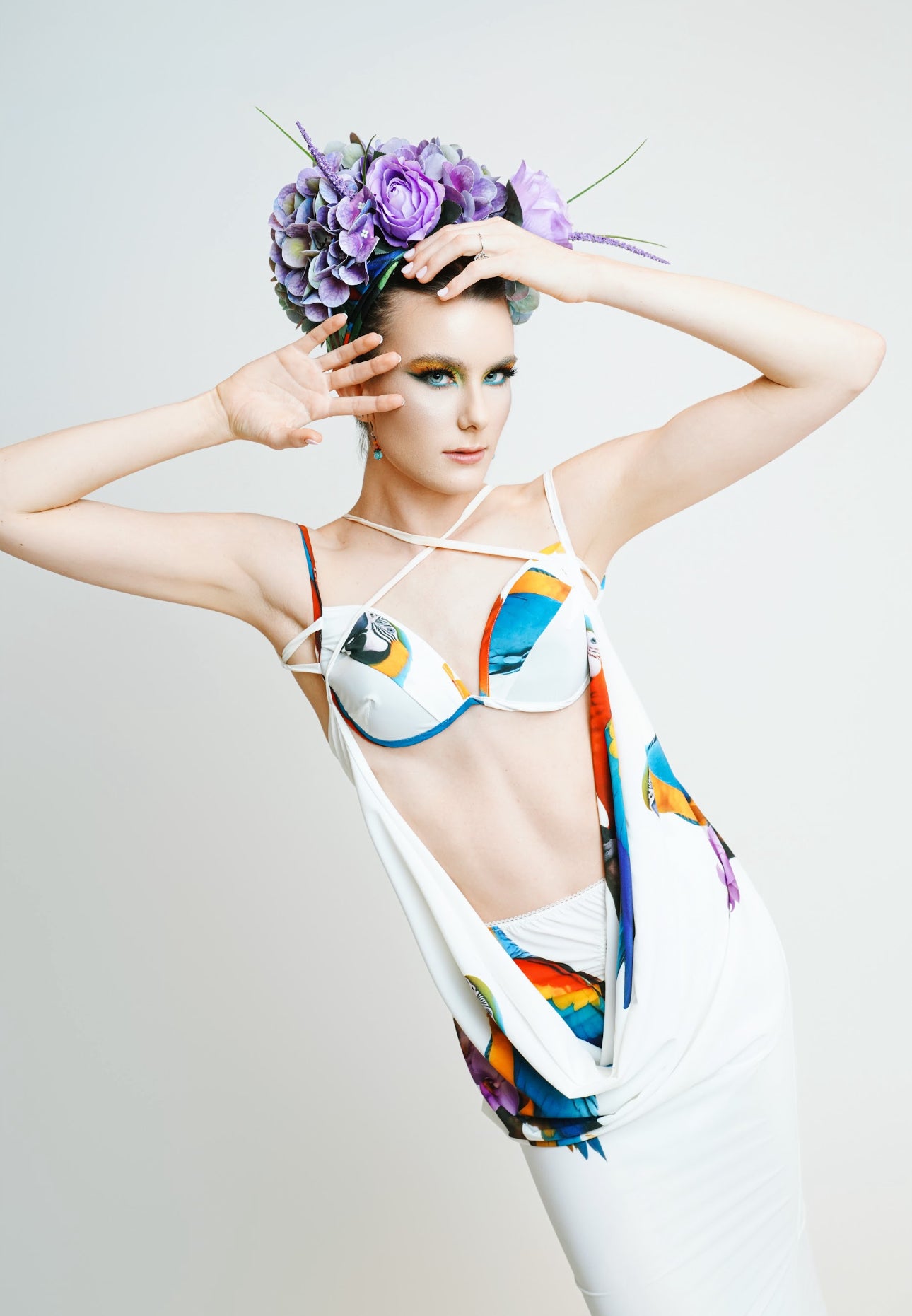 Designer Aves Silhouetta Cover-Up